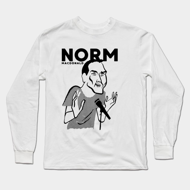 Norm Long Sleeve T-Shirt by Nyu Draw